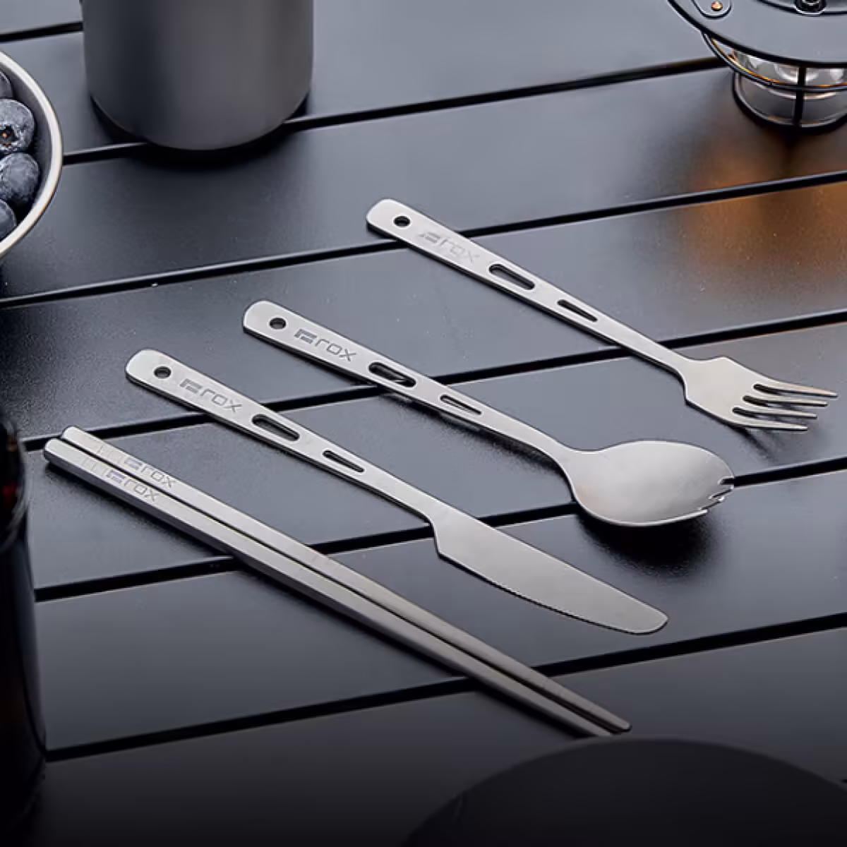 Столовая посуда ROX из титана